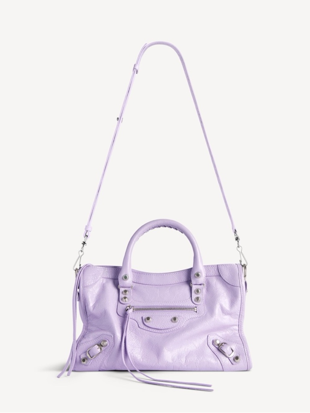 Balenciaga LE CITY Bag Small in light purple - Picture 2 of 7
